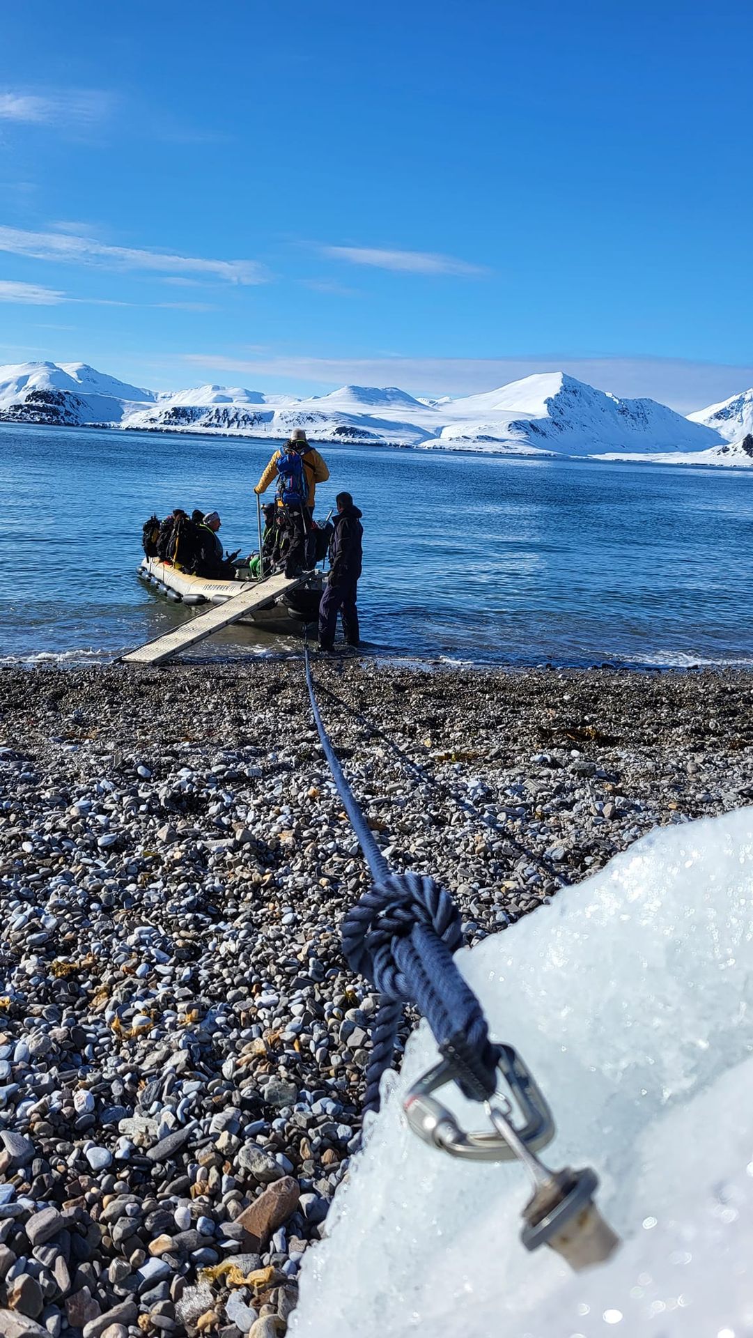 Ski touring dinghy